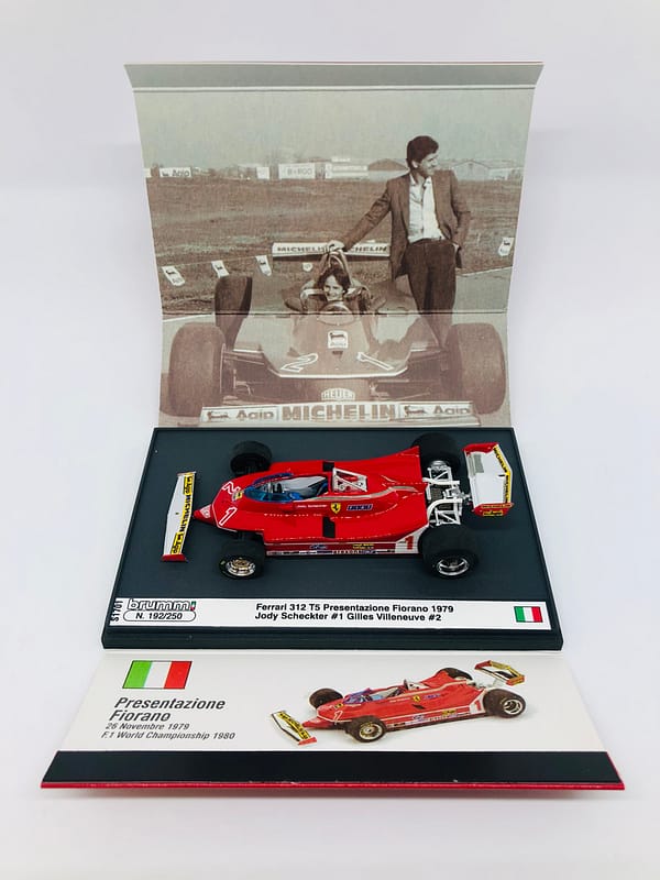 Ferrari 312 T5 Presentazione Fiorano 1979 Brumm