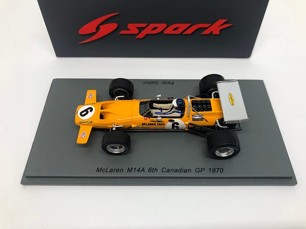 McLaren M14A Canadian GP 1970 Peter Gethin